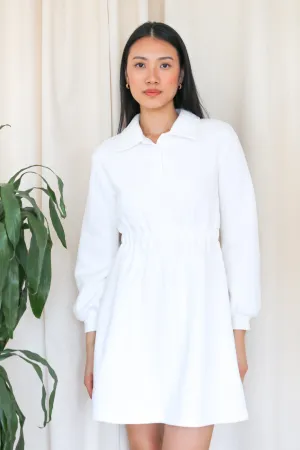 Sleek Polo Collar Tennis Dress