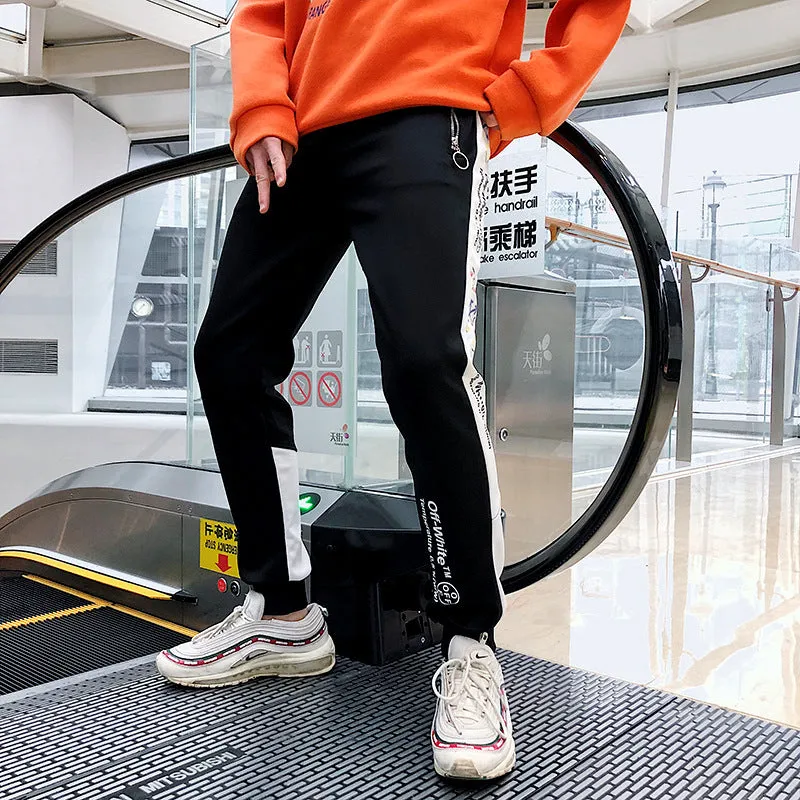 Sport Pants Slim Fit Look Pants