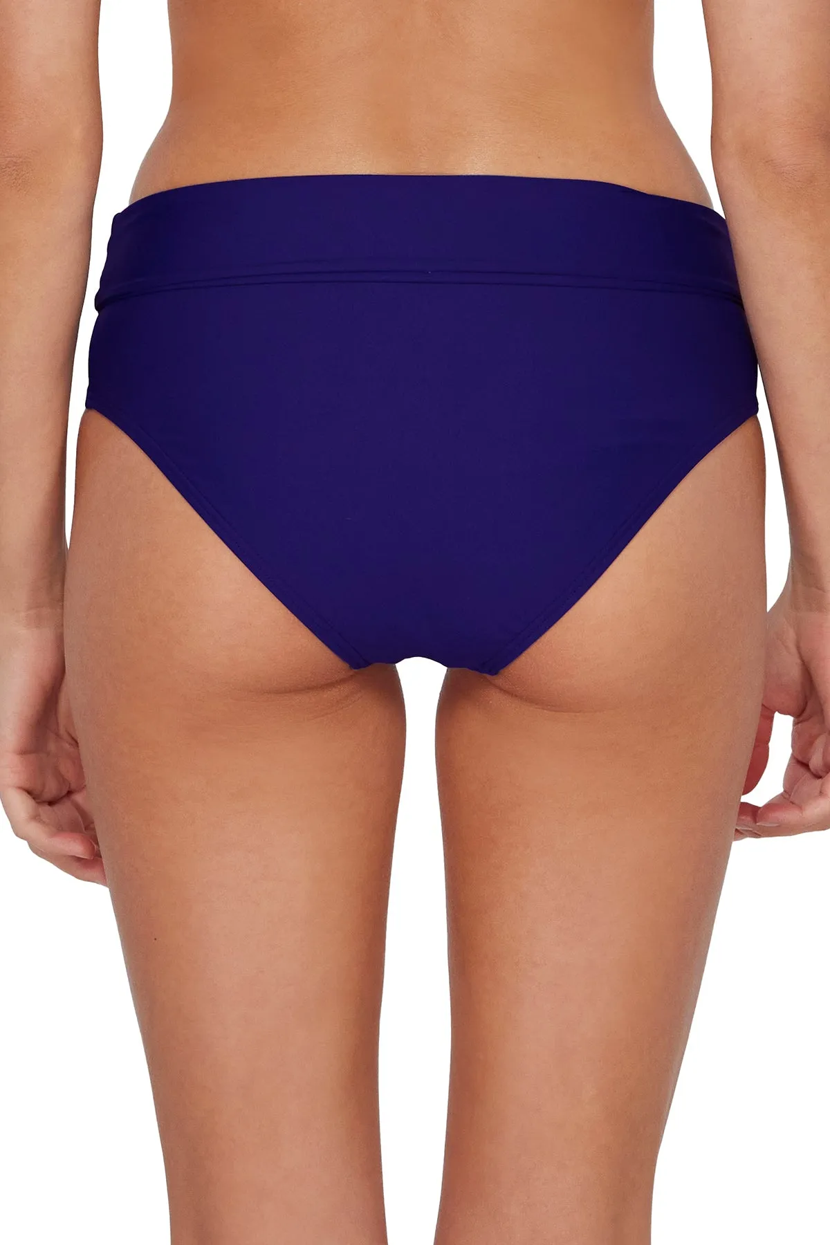 Sunsets Indigo Capri High Waist Bottom