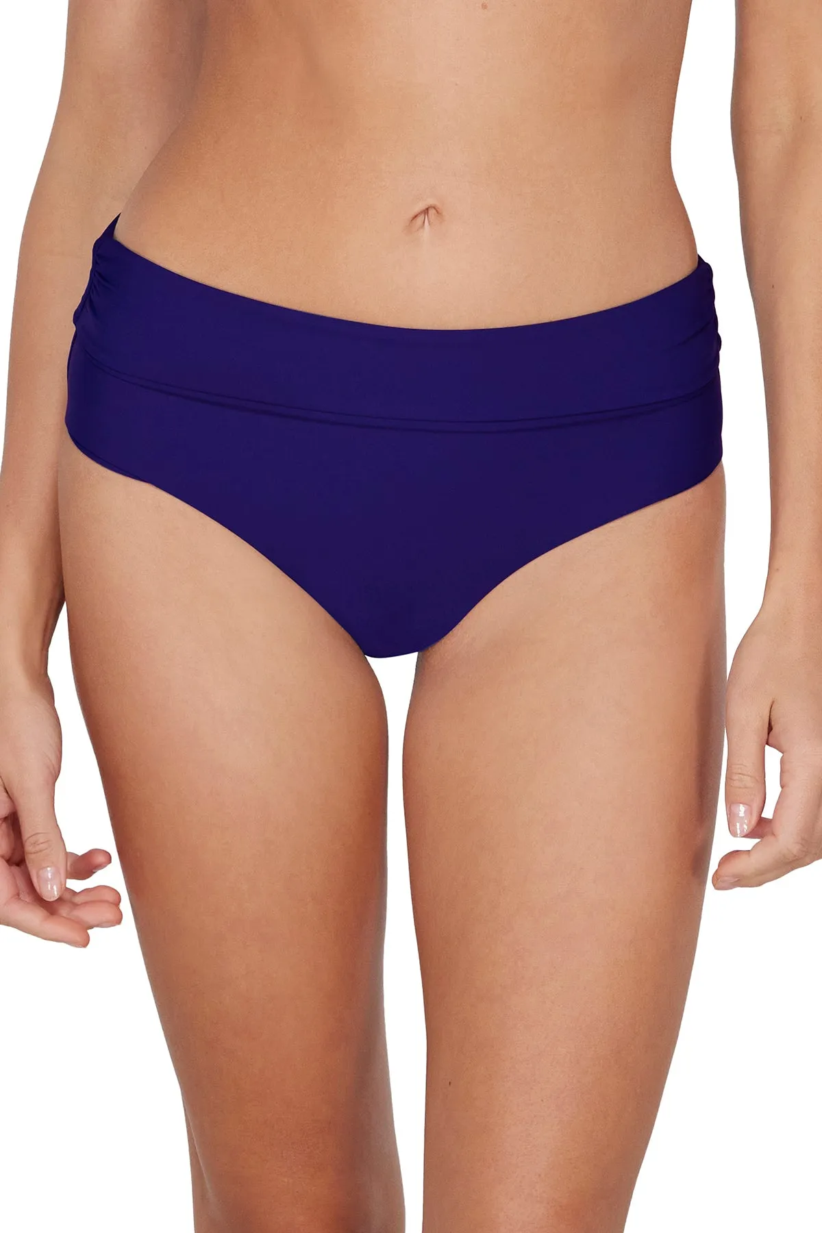 Sunsets Indigo Capri High Waist Bottom