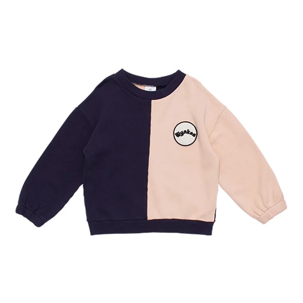 Sweater Horizon Soft Pink Navy