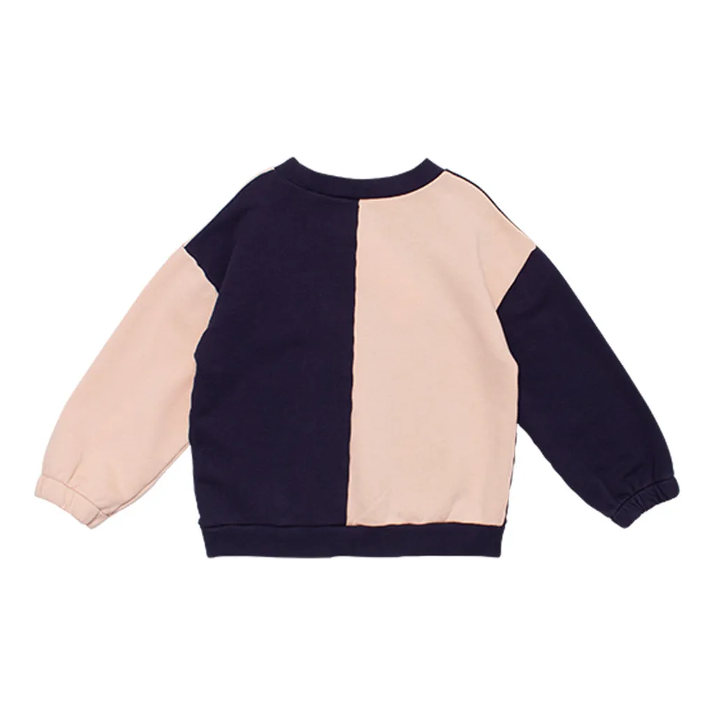 Sweater Horizon Soft Pink Navy