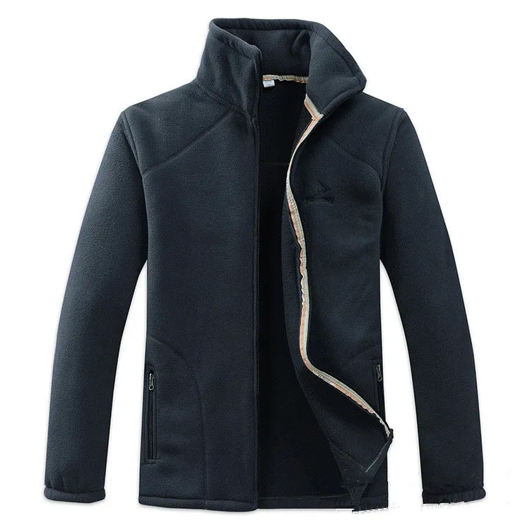 Sweatshirt Double Layer Warm Tops Upsize Outerwear