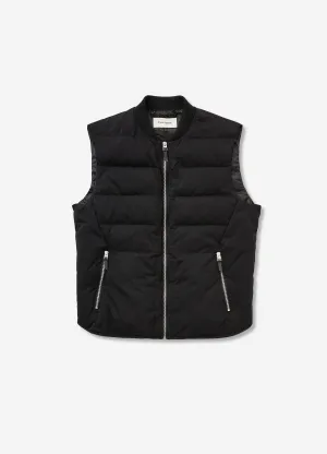 Tech Down Gilet Black