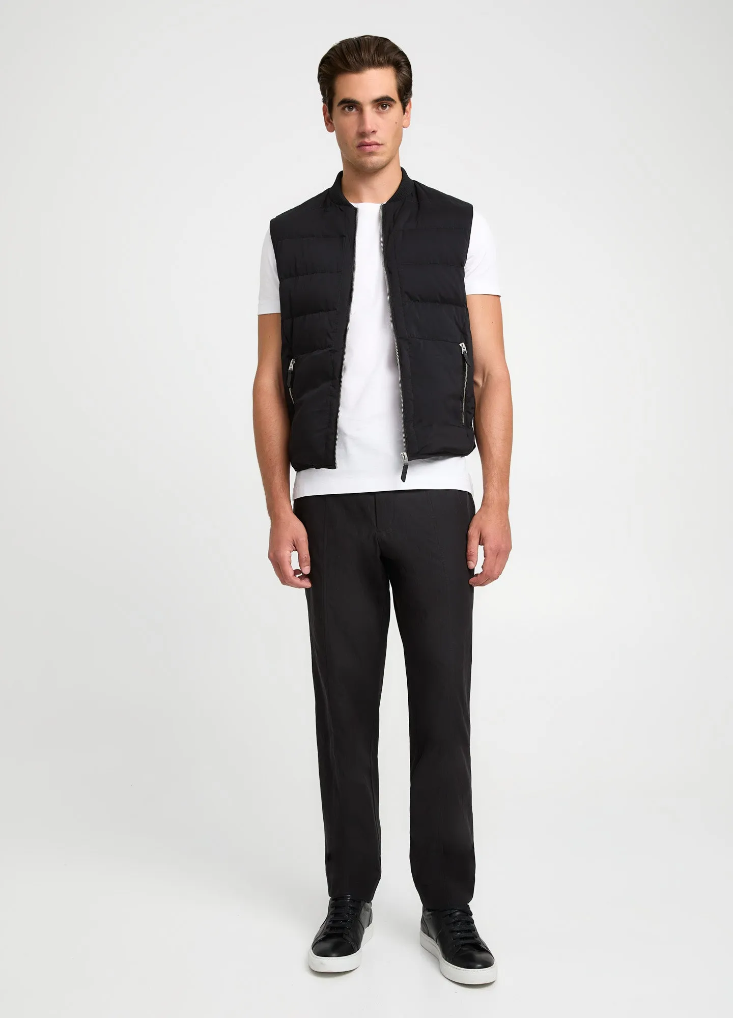 Tech Down Gilet Black