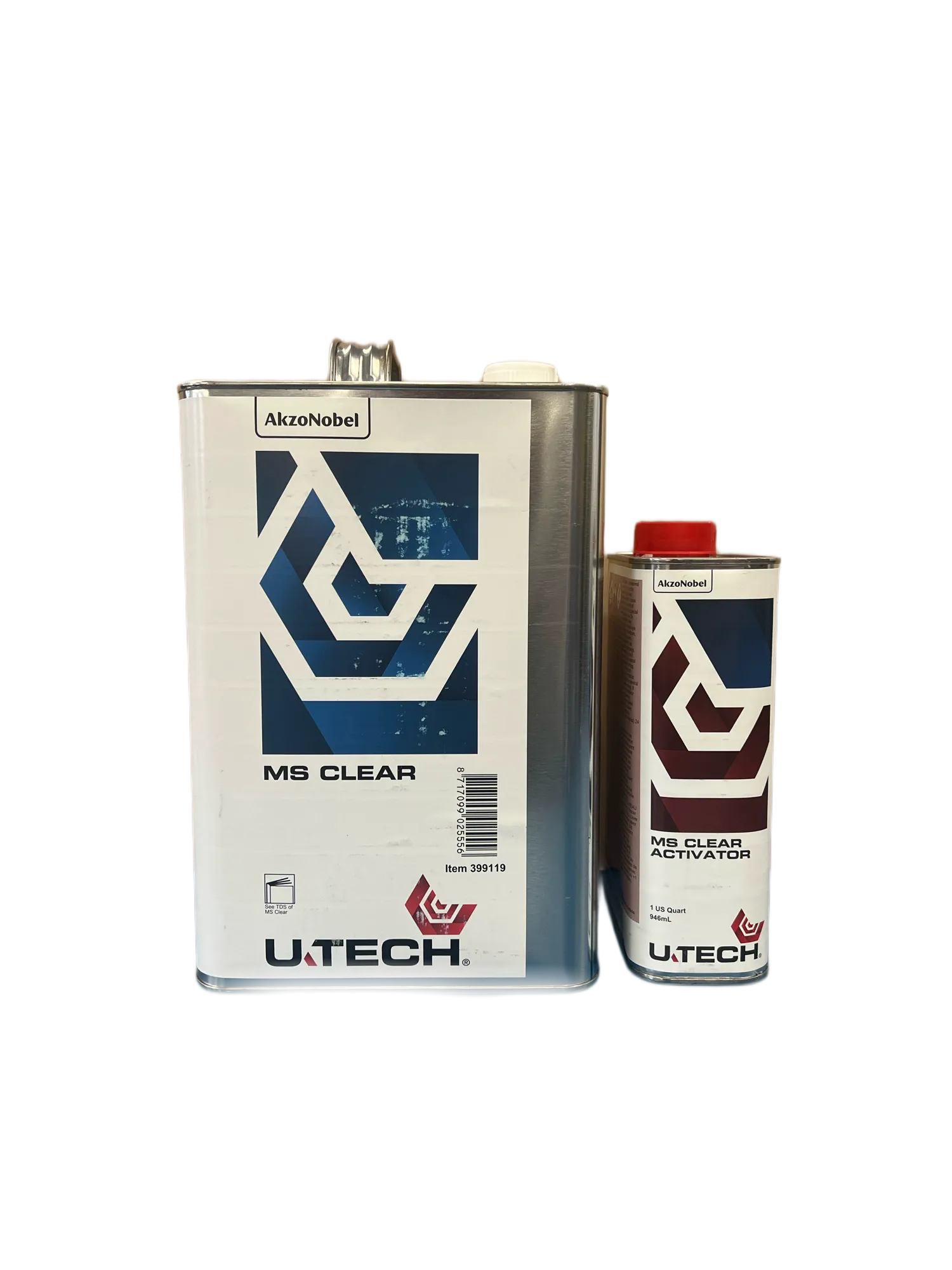 U-TECH MS Clear Coat 0.75 US Gallon w/Quart Hardener 3:1