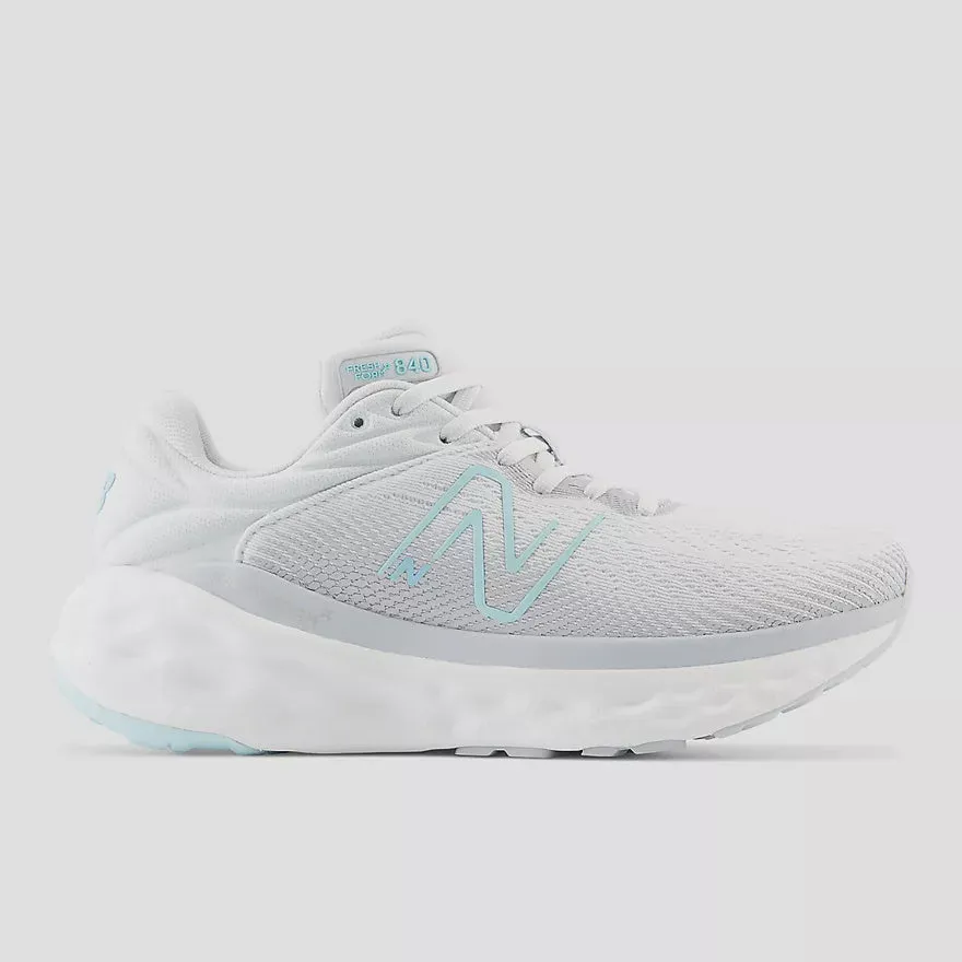 Womens New Balance Fresh Foam X v1 Runner - W840FCO - Grey/Blue/Cyan